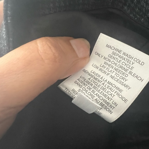 Karl Lagerfeld Women Grey Trousers size 8 inseam 30” 5 pocket and belt loops NWT - Picture 7 of 8